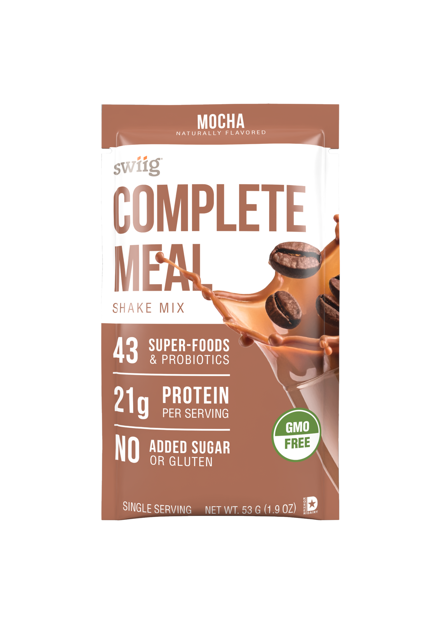 swiig Complete Meal Single Serve Mocha - 8 Pack