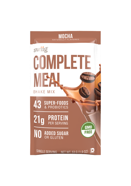 swiig Complete Meal Single Serve Mocha - 8 Pack