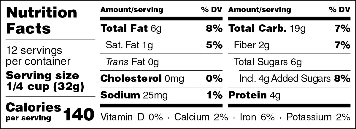 swiig Honey Nut Granola - 13.6oz
