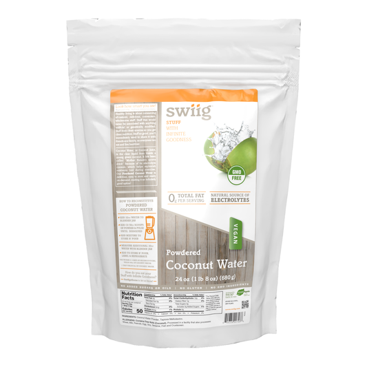 swiig Organic Evaporated Coconut Water 1.5lb bag