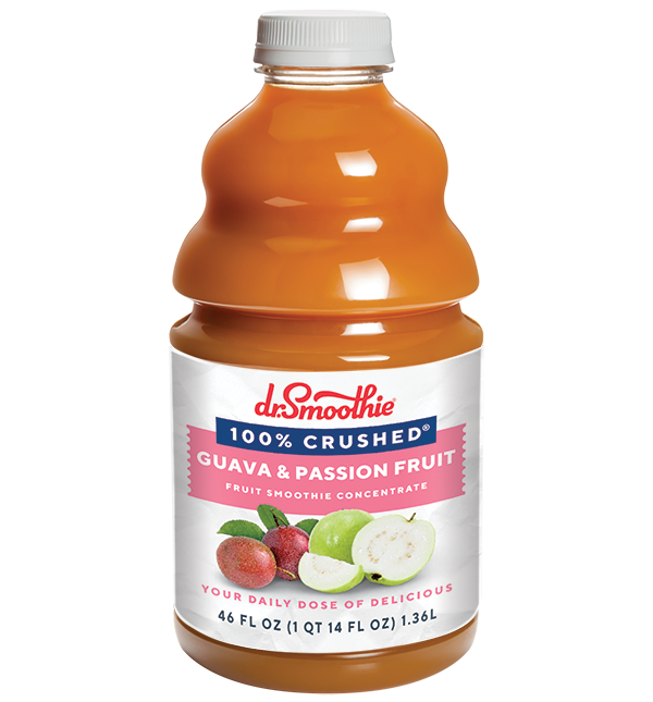 Guava & Passion Fruit 100% Crushed Fruit 46oz Bottle