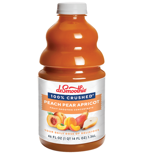 Peach Pear Apricot 100% Crushed Fruit