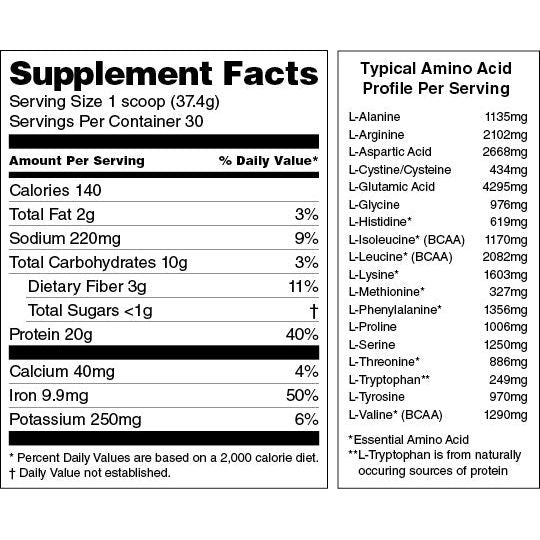 swiig Madagascar Vanilla Ancient Grains Plant Protein