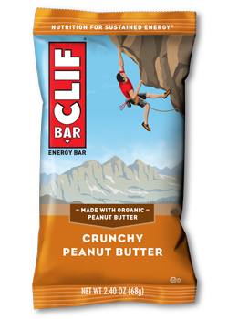 Clif Bar Crunchy PB - 12/box