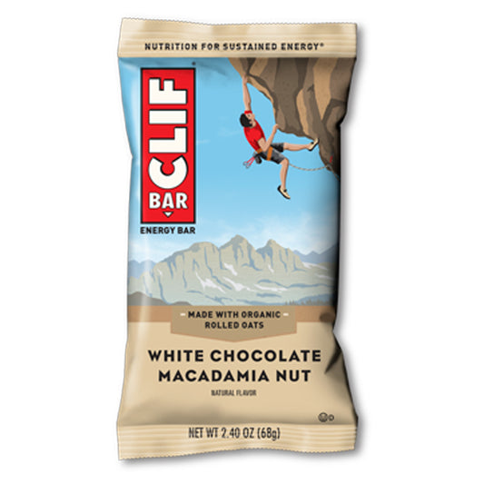 Clif Bar White Chocolate Macadamia - 12/box