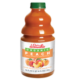 Organic Peach 100% Crushed Fruit Bottle 46oz