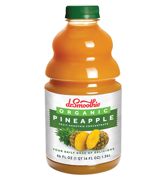 Organic Pineapple 100% Crushed Fruit Bottle 46oz