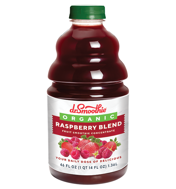 Organic Raspberry Blend 100% Crushed Fruit Bottle 46oz