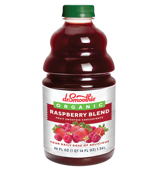 Organic Raspberry Blend 100% Crushed Fruit Bottle 46oz