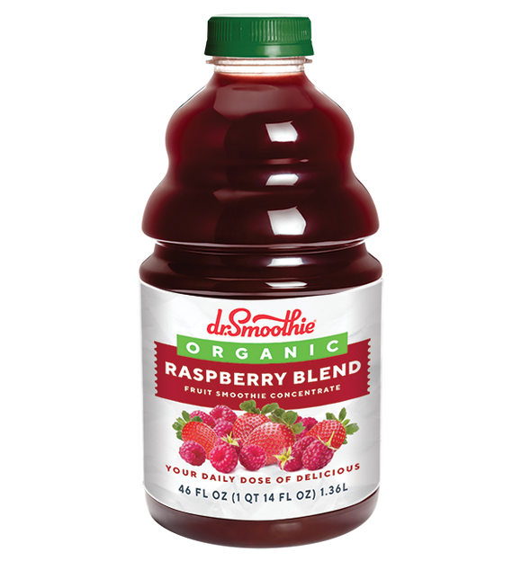 Organic Raspberry Blend 100% Crushed Fruit Bottle 46oz