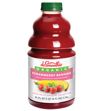 Organic Strawberry Banana 100% Crushed Fruit - 46oz