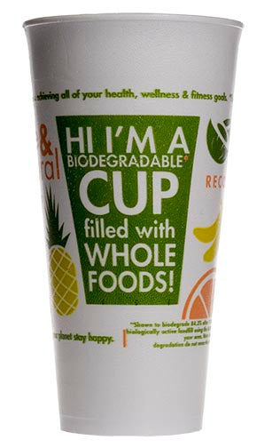 12oz PFC Logo Foam (VIO) Cups 1000ct