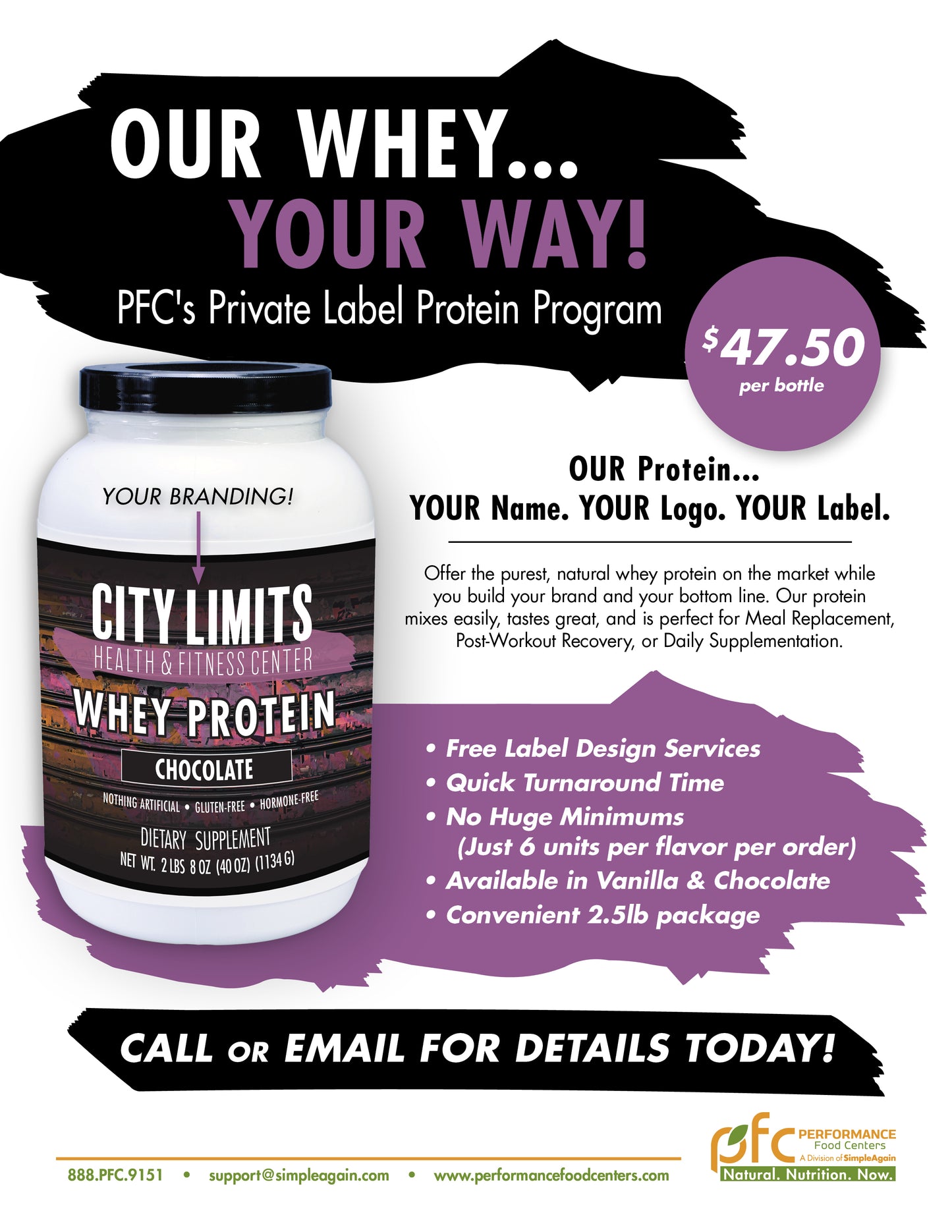 Private Label Protein