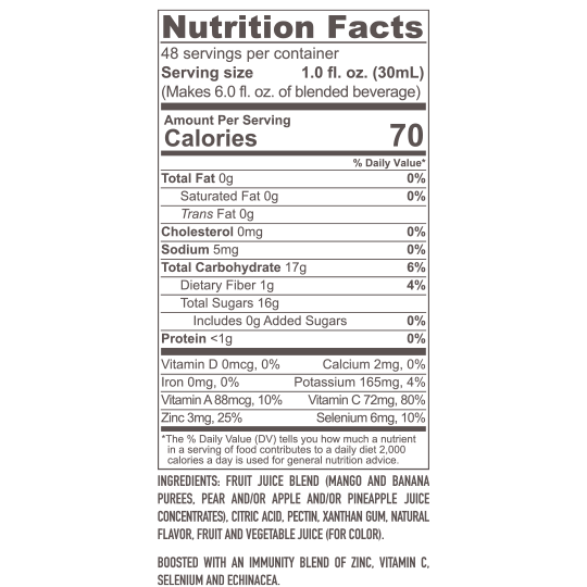 Mello Mango Smartfruit - 48oz