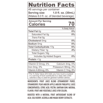 Summer Strawberry Smartfruit - 48oz