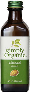 Simply Organic Almond Flavor 4oz