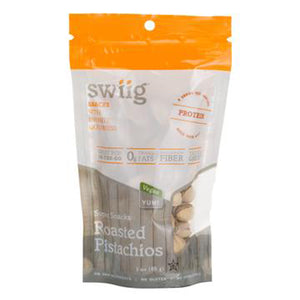swiig Super Snacks - Pistachios 3oz bags- 6/case