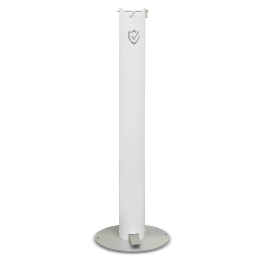 Sanitizer Hands Free Floor Stand Pump w/Bottle