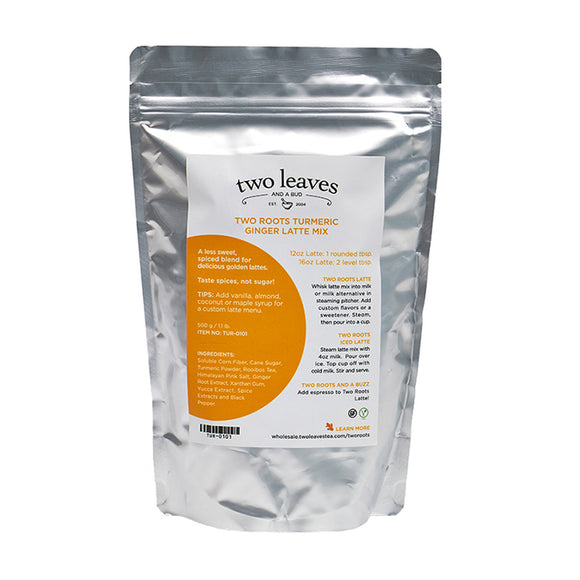 Two Roots Turmeric Ginger Latte Mix 500g/1.1lb