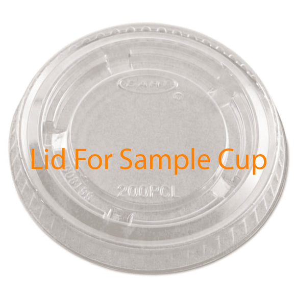 Lids for 2oz Sample Cups - 2500ct
