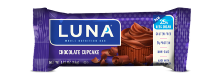 Luna Bar Chocolate Cupcake - 15ct