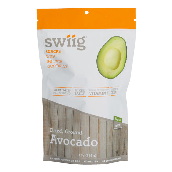 swiig Dried, Ground Avocado - 0.5lb bag