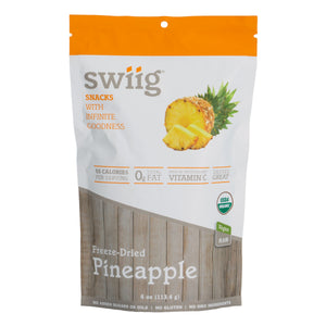 swiig Freeze Dried Pineapple - 4oz bag