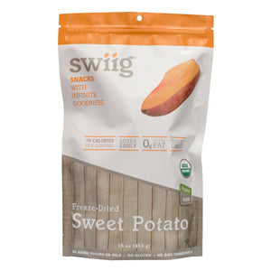 swiig Organic, Dried Sweet Potato - 1lb Bag