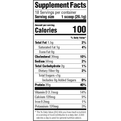 swiig Simple Whey No Sugar Added Pumpkin 2.2lb