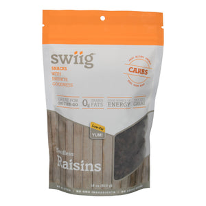swiig Organic Seedless Raisins - 18oz