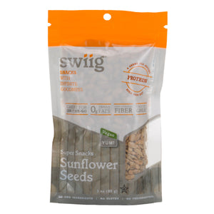 Super Snacks - Sunflower Seeds 3oz bags- 6/case