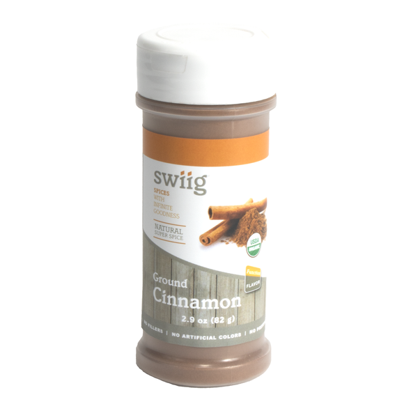 swiig Dried Spices - Organic Cinnamon 2.9oz